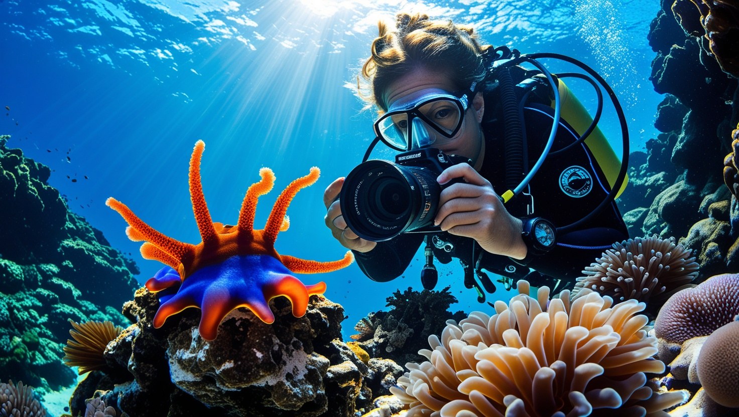 Makrofotografie unter Wasser: Nudibranchien, Seahorses und winzige Wunder entdec